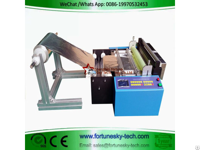 Cut Length Reel Sheet Cutting Machine For Aluminum Foil