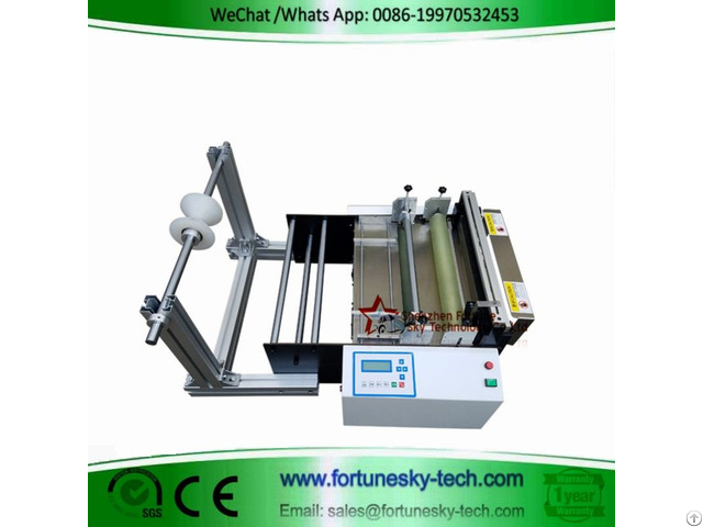 Electric Eye Cutting Machine For Smart Phone Membrane Label Barcode