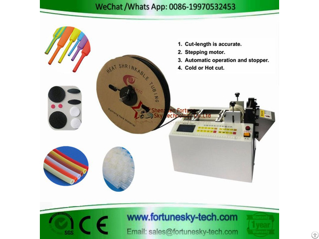 Fully Automatic Pvc Soft Tube Latex Tubing Yellow Wax Silicone Rubber Cutting Machine