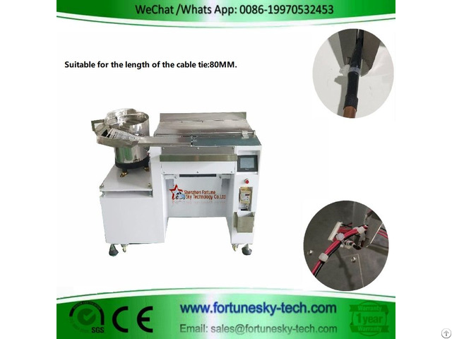 Fully Automatic Nylon Cable Ties Wire Tying Machine