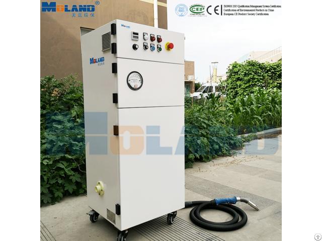 High Negative Pressure Smoke Purifier Fume Extractor Industrial Dust Collector