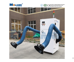 Mobile Welding Fume Extractor With Two Extraction Arm