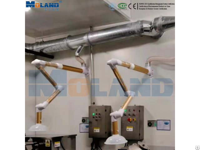 Hanging Joint Fume Extraction Arms