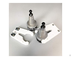 Iso30 White Tool Holder Fork Plastic Clips For Cnc Robotics