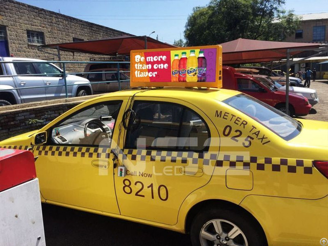 Mobile Ads Taxi Top Led Display