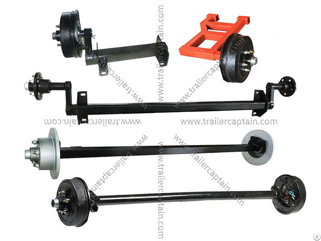 Caravan Camper Trailer Axles Suspensions Braked And Unbraked