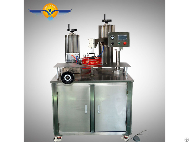 Semi Automatic Tape Sealing Machine Food Granule Powder