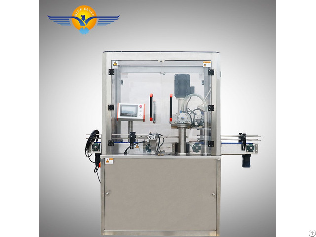 Automatic Vacuum Nitrogen Capping Machine Food Granule Powder