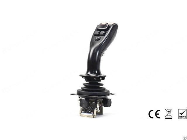 Runntech 3 Axis Multi Functional Joystick Controller With Cobra Head Shaped Knob