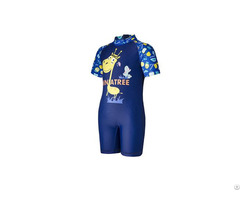 Boys’ One Piece Uv Protection Swimsuit