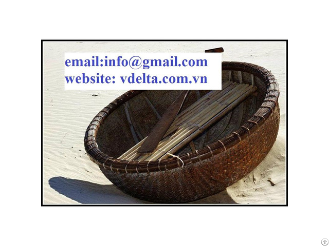 High Quality Bamboo Basket Boat From Viet Nam