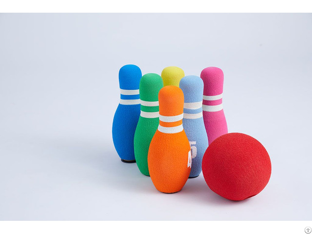 Colorful Foam Bowling Set