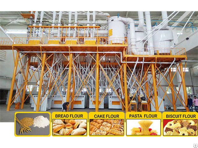 Steel Structure Flour Milling Plant