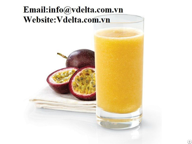100% Organic Passion Fruit Juice