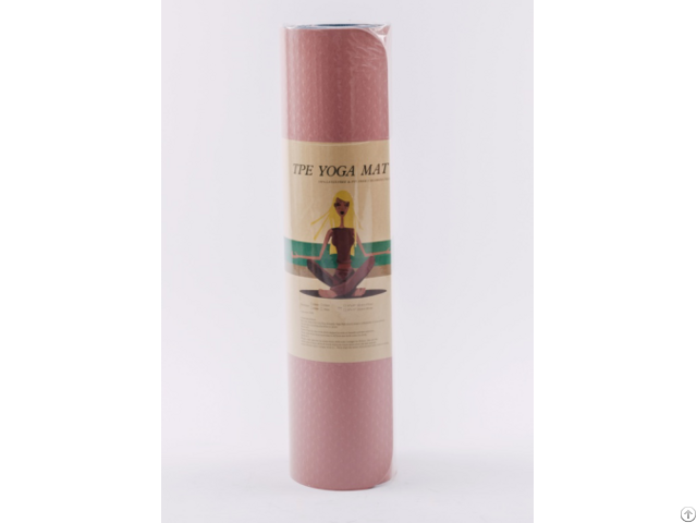 Tpe Yoga Mat Colorful