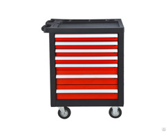 Professional Heavy Duty Powder Coated Metal Tool Box With Wheels