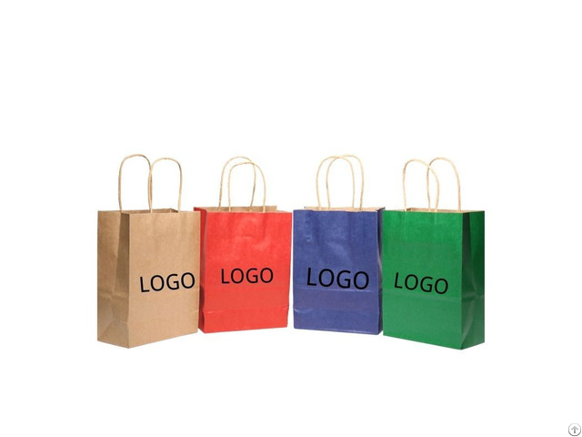 Custom Bulk Karaft Paper Bags With Logo