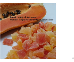 Tasty Soft Dried Papaya 100% Good Quality