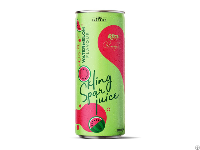 Sparkling Juice With Watermelon Flavour 250ml Cans