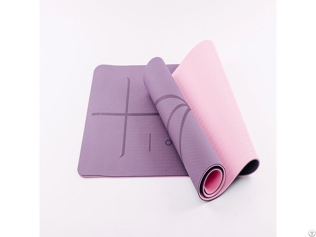 Tpe Yoga Mat Double Color