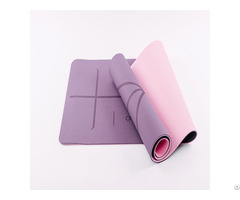 Tpe Yoga Mat Double Color