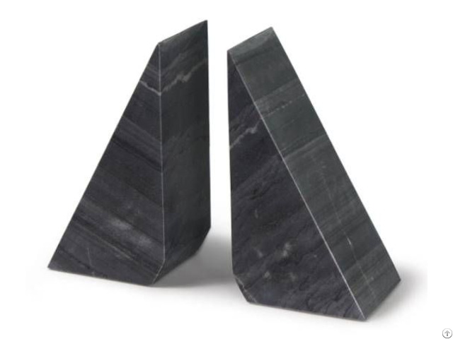 Marble Bookends