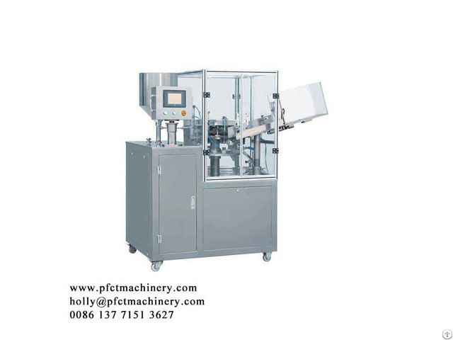 Gfjx 3a Z Automatic Aluminum Tube Filling Crimping Machine