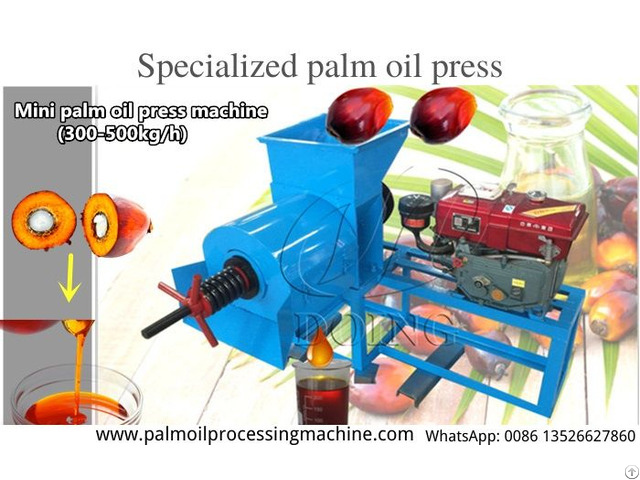 Small Scale Palm Oil Pressing Machine