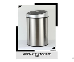 Household Waste Bin Stainless Steel Touchless Infrared 40l Gyt40 4b S