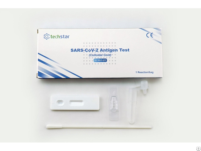 Techstar Sars Cov 2 Antigen Test Kit Colloidal Gold