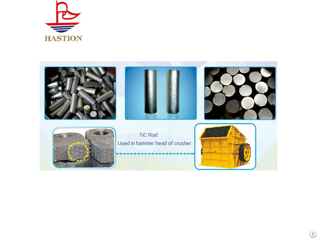 D12 30 Titanium Carbide Rod For Crusher Machines Casting Foundry