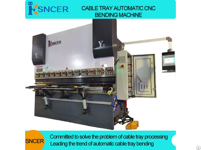 100t3200 Sncer Cable Tray Automatic Cnc Bending Machine