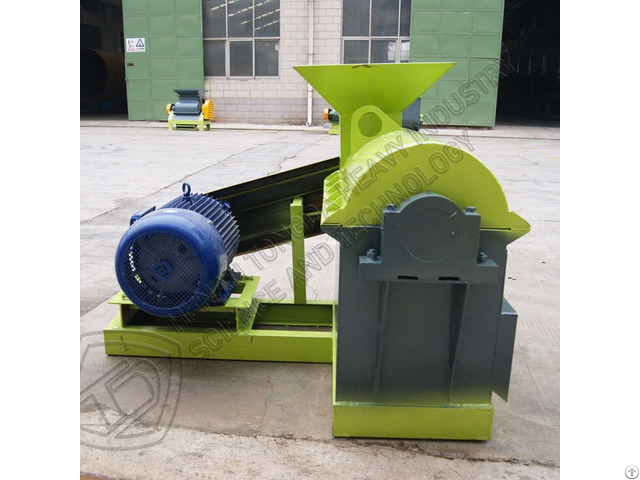 Semi Wet Dregs Crushing Machine Sludge High Viscosity Crusher Equipment