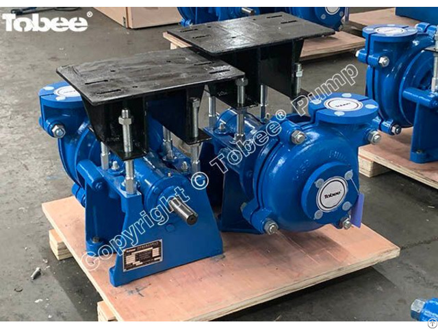 Tobee 1 5x1 Ah Horizontal Slurry Pumps With Metal Lined