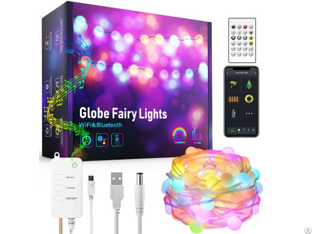 Tuya Dream Color Globe Led Fairy Lights