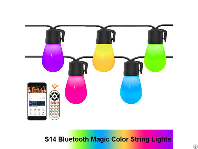 S14 Bluetooth Color Chasing String Light