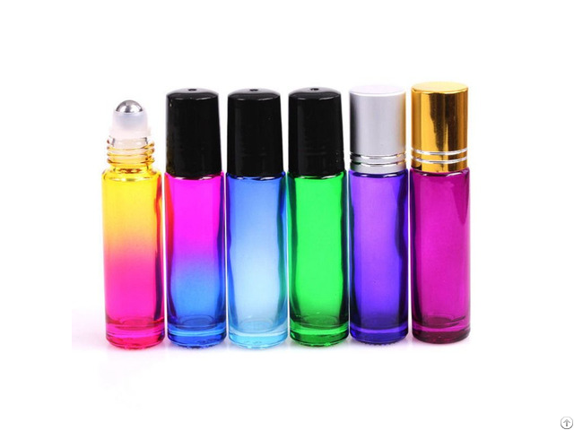 Cylindrical Roll On Perfume Bottle