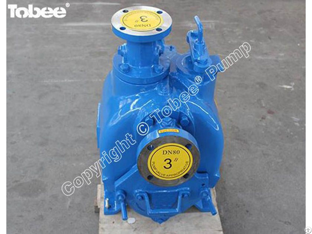 Tobee Tsp 3 Self Priming Trash Pump For Municipal Sewage