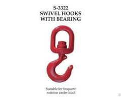 Crosby S 3322 Swivel Hooks With Bearing