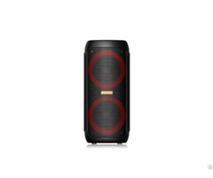 New Hot Dual 8 Inch Led Colorful Light Speaker With Bluetooths