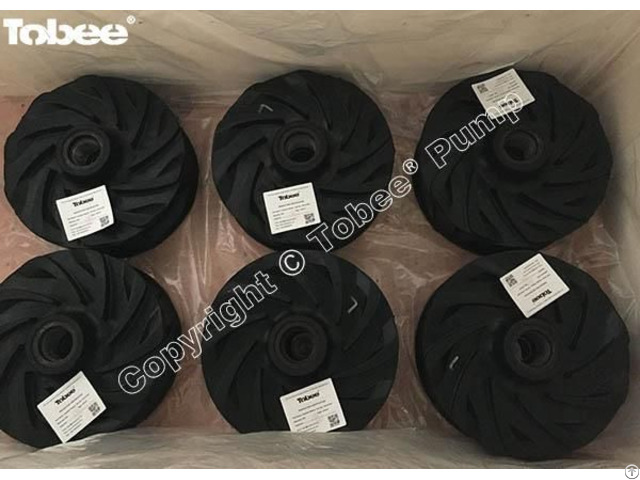 Tobee E4147r55 Rubber Material Impellers