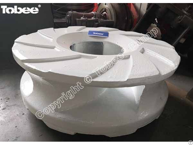 Ceramic Slurry Pump Parts Impeller F6147