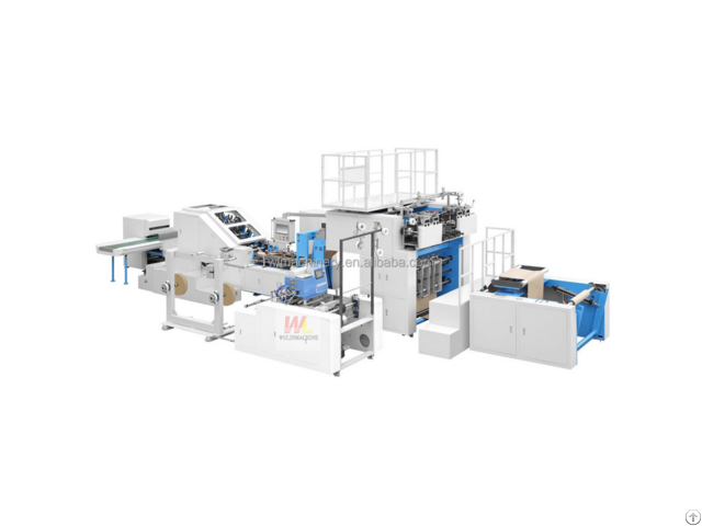 Manufacturer Price Full Automatic Food Paper Bag Making Machine