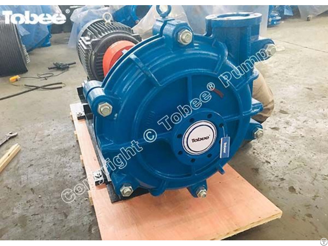 Tobee 3x2d Hh Centrifugal Slurry Pumps Of Dc Drive Type