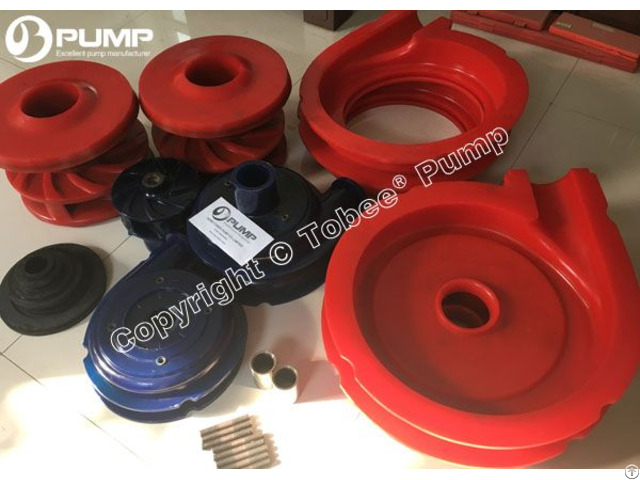 Tobee Slurry Pump Polyurethane Wearing Parts