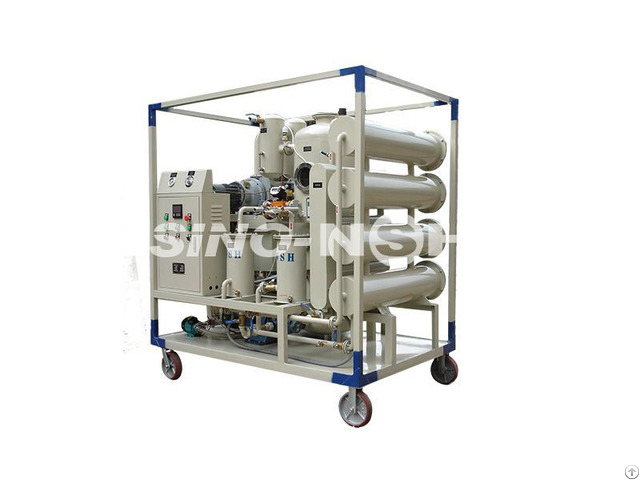 Double Stage Vacuum Transformer Oil Regeneration Unit