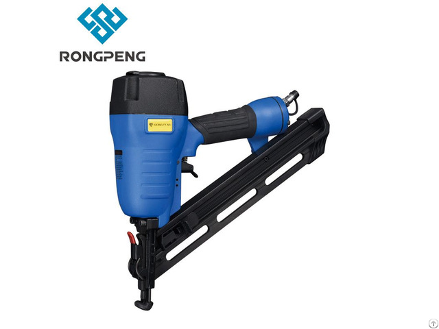 Rongpeng 15 Gauge Angled Finish Nailer Air Nail Gun Da64c