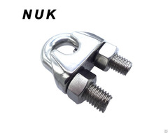 Us Type Wire Rope Clips Cable Clamps Stainless Steel U Bolt Saddle Fastener