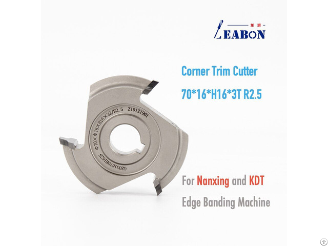 Corner Trim Cutter For Kdt And Nanxing Edge Bander Machine 70 16 H16 3t R2 5