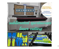 Vision Laser Cutting For Sublimation Printed Sportswear